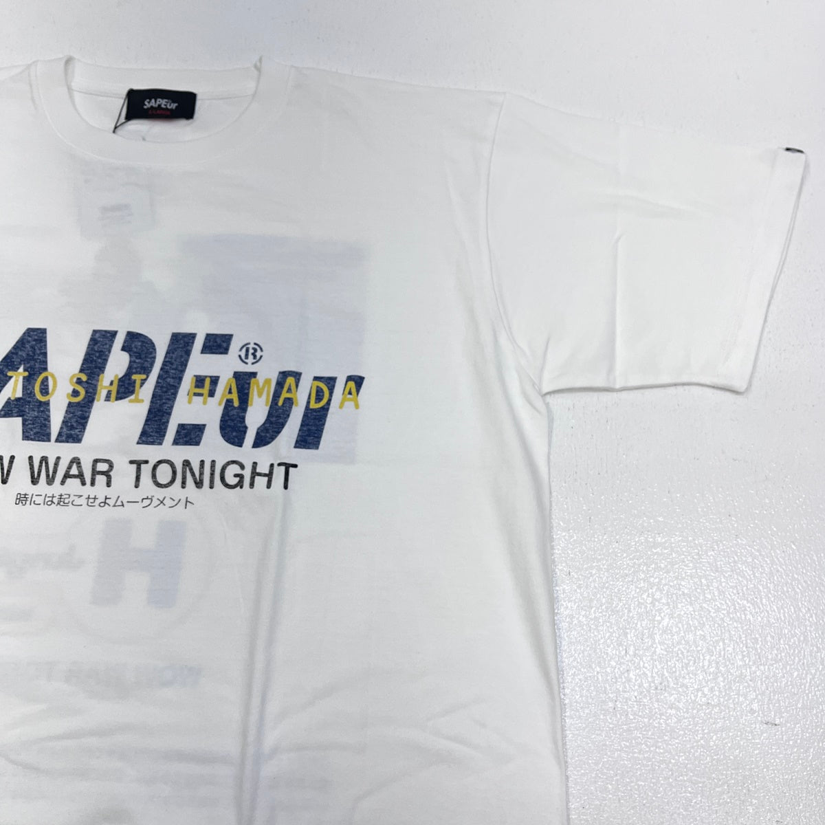 SAPEur | サプール WOW WAR TONIGHT 半袖Ｔシャツ A0023-010 ホワイト サイズ：XL【加古川店】