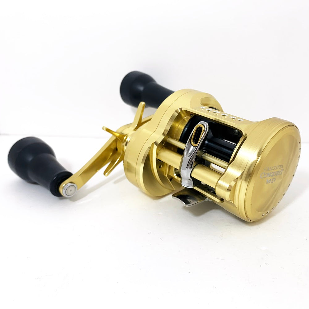【フィッシング/釣り/釣具/リール】 【ベイトリール/右ハンドル】SHIMANO | シマノ 23カルカッタコンクエストMD 400XGLH【加古川店】
