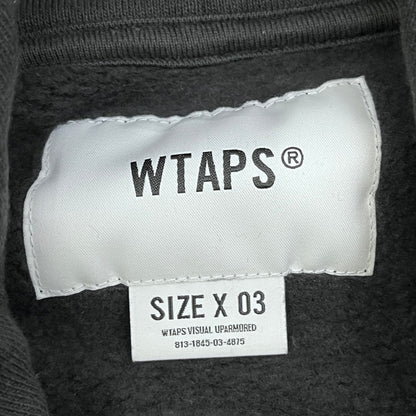 W)TAPS | ダブルタップス OBJ 02 Hoody Cotton. Protect 23AW パーカー 232ATDT-CSM29 ブラック サイズ：3【加古川店】