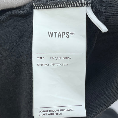 W)TAPS | ダブルタップス OBJ 02 Hoody Cotton. Protect 23AW パーカー 232ATDT-CSM29 ブラック サイズ：3【加古川店】