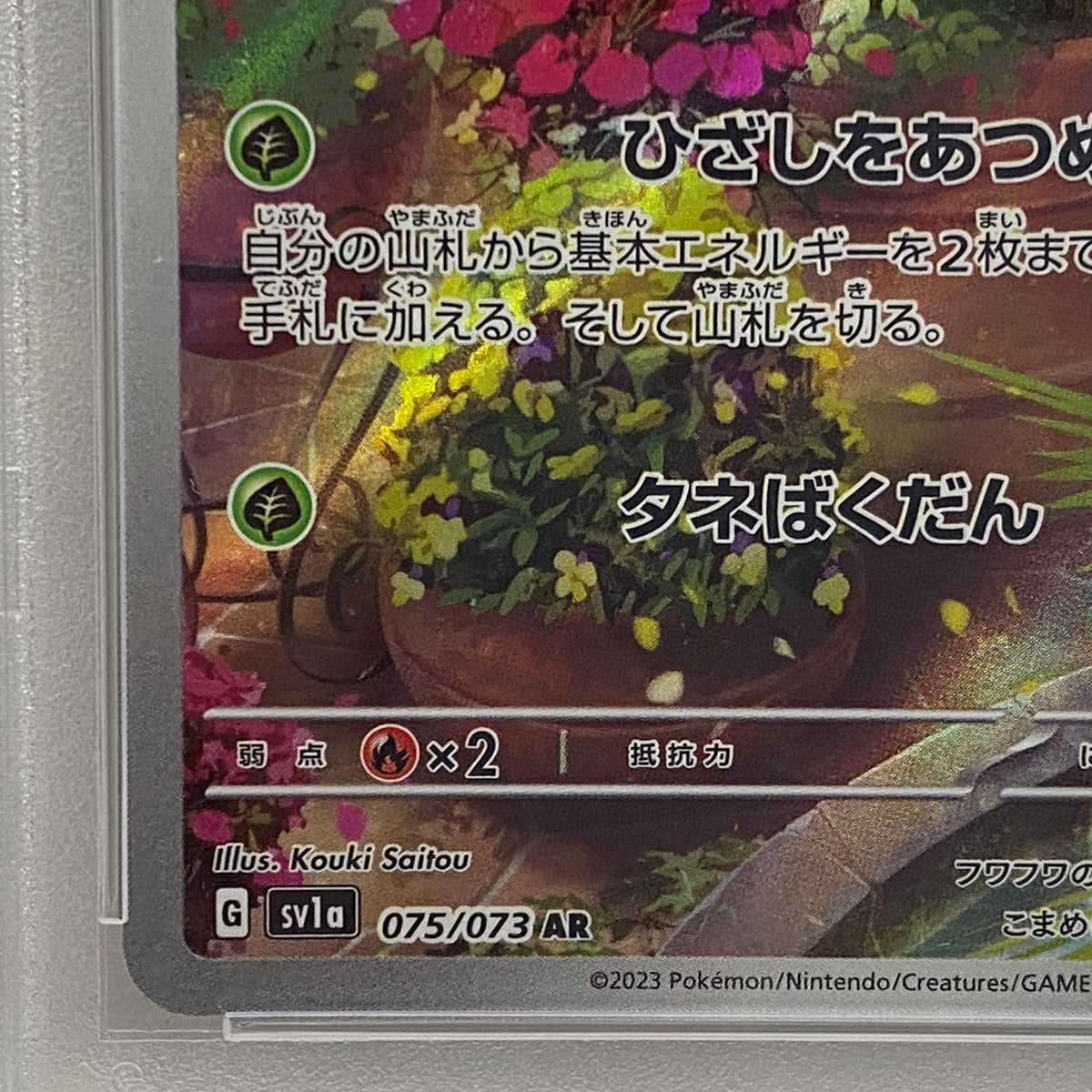 PSA10 ニャオハ AR 075/073serial:85893992【加古川店】