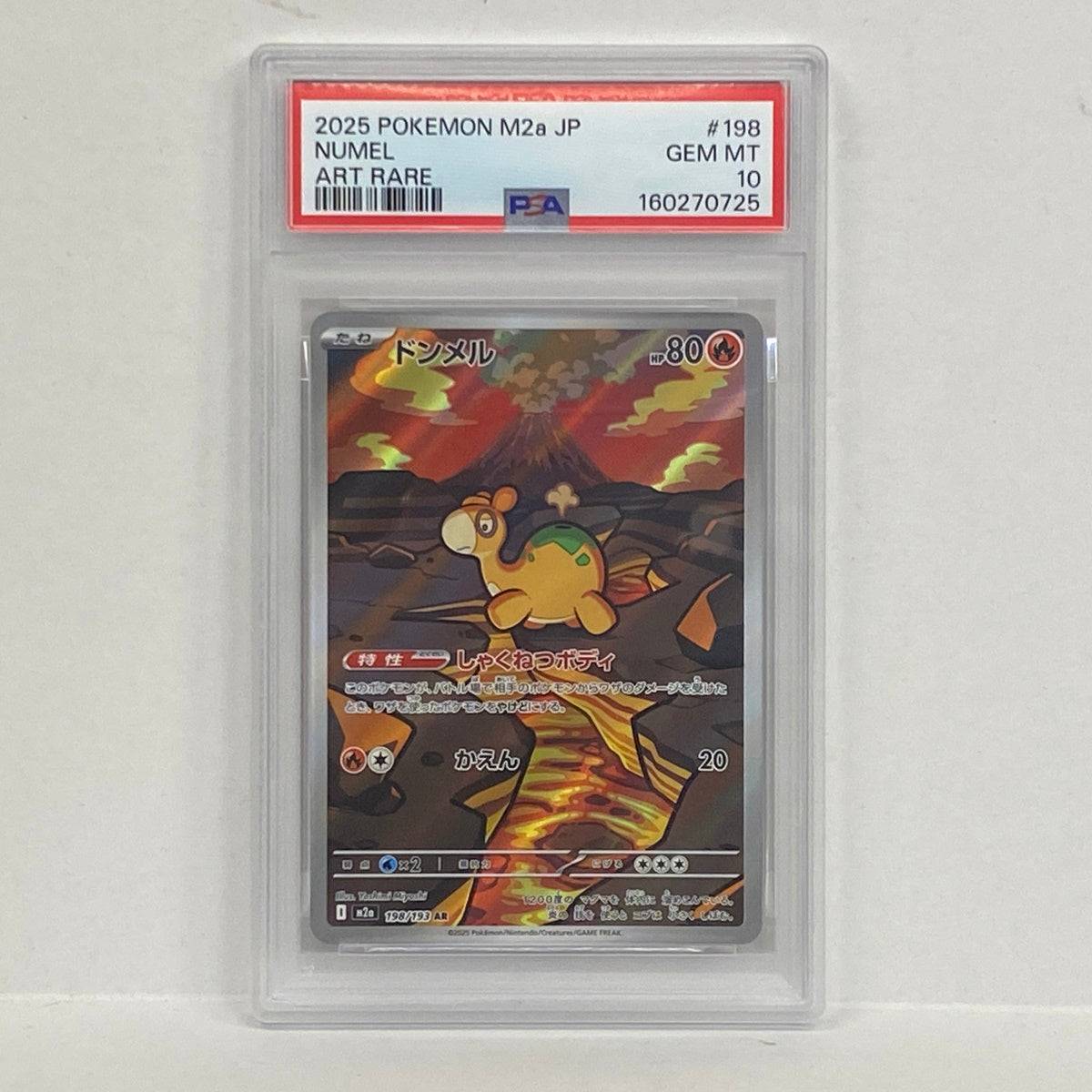 PSA10 ドンメル AR 198/193serial:160270725【加古川店】