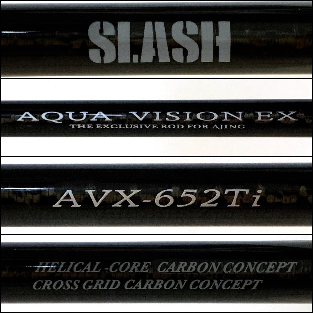 【釣り/つり/釣具/ロッド】SLASH | スラッシュ アクアビジョンEX AVX-652Ti【加古川店】