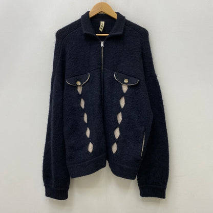 KOOI MOHAIR KNIT JACKET 23AW ニット 18KO-23AW ブラック サイズ：2【加古川店】