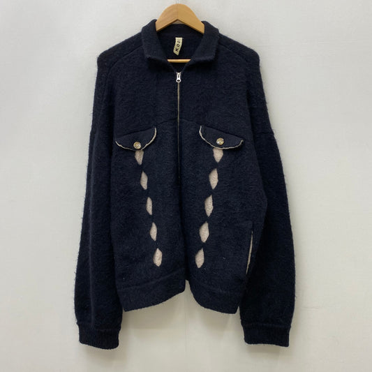 KOOI MOHAIR KNIT JACKET 23AW ニット 18KO-23AW ブラック サイズ：2【加古川店】