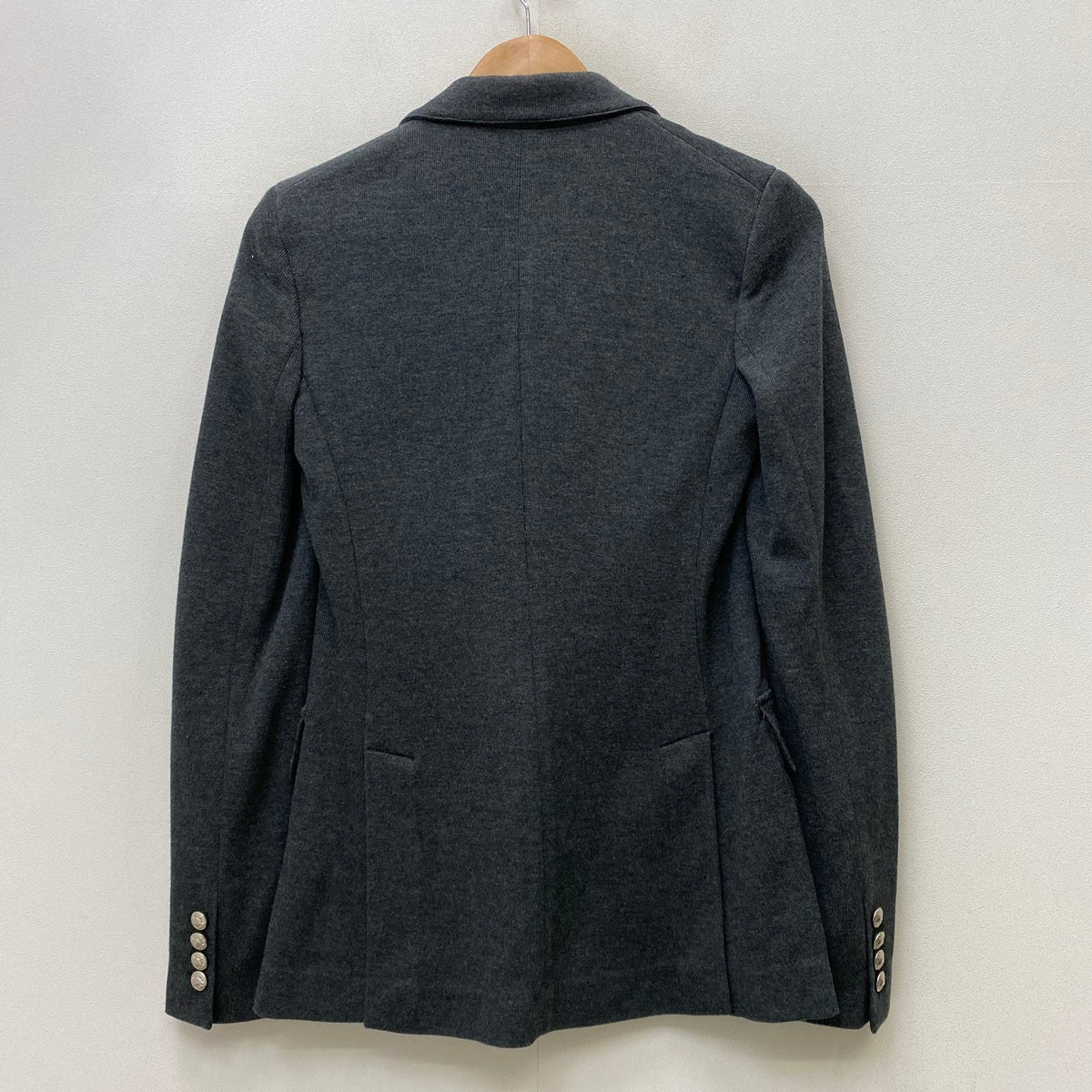 POLO RALPH LAUREN | ポロ・ラルフローレン emblem blazer jacket テーラードジャケット グレー サイズ：2【加古川店】