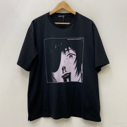 LAD MUSICIAN | ラッドミュージシャン BIG T-SHIRT CHAINSAW MAN? 半袖Ｔシャツ 2225-853 ブラック サイズ：46【加古川店】
