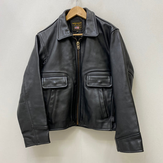 VANSON | バンソン IKE JACKET レザー 14324A04 ブラック サイズ：36【加古川店】