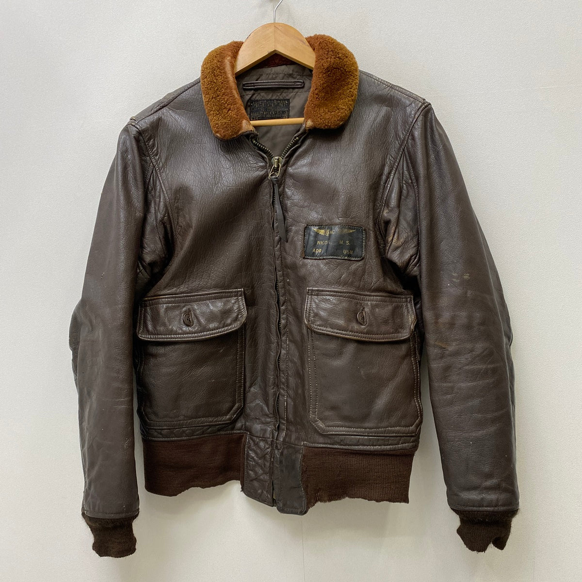 MILITARY衣料 | ミリタリーイリョウ u.s navy g-1 jacket gregory sportswear社 60's ミリタリーコート ブラウン サイズ：40【加古川店】