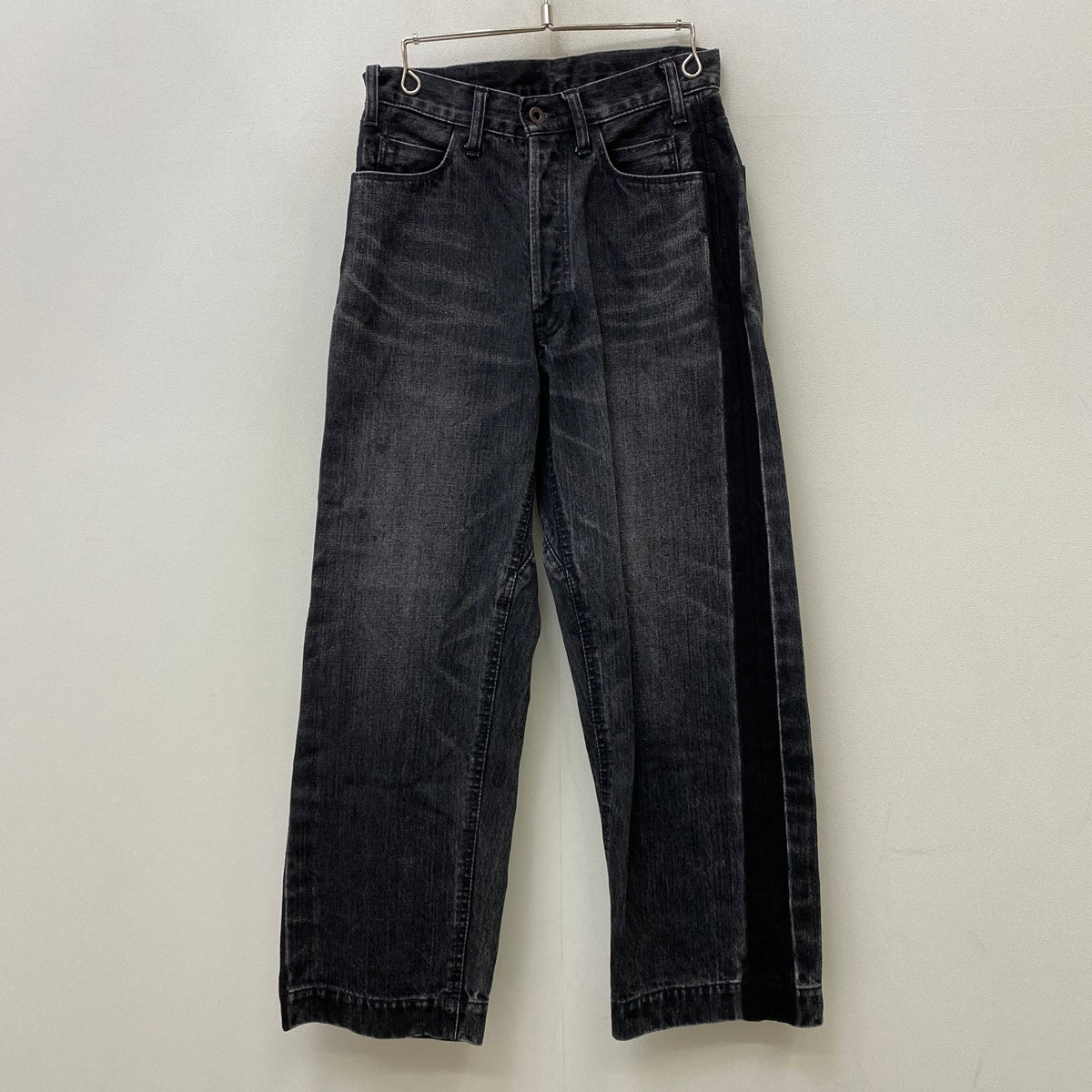 BRU NA BOINNE | ブルーナボイン デニムパンツ 7348A ブラック サイズ：S【加古川店】