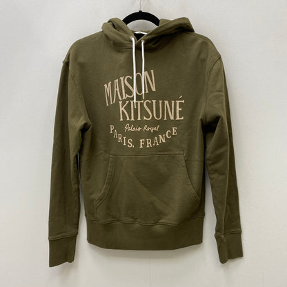 MAISON KITSUNE | メゾンキツネ PALAIS ROYAL CLASSIC HOODIE 並行品 パーカー LM00707KM0001 カーキ サイズ：S【加古川店】