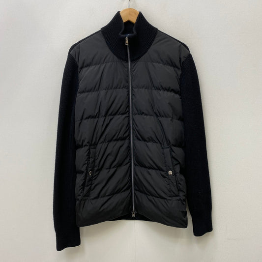 Herno | ヘルノ ハイブリッドダウン ニット ダウンジャケット MP000126U-70061-9300 ブラック サイズ：48【加古川店】