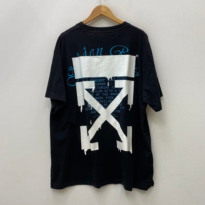 OFF-WHITE | オフホワイト DRIPPING ARROWS S/S OVER 半袖Ｔシャツ OMAA038R20185005 ブラック サイズ：M【加古川店】