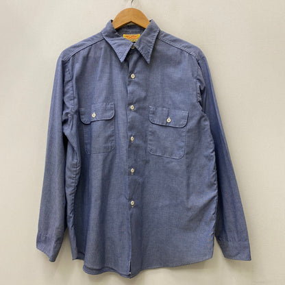 BIG YANK | ビッグヤンク CHAMBRAY SHIRT 70'S 長袖シャツ インディゴ サイズ：M【加古川店】