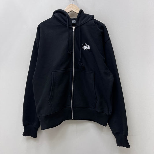 STUSSY | ステューシー BASIC ZIP HOODIE パーカー ブラック サイズ：M【加古川店】