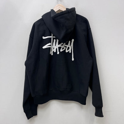 STUSSY | ステューシー BASIC ZIP HOODIE パーカー ブラック サイズ：M【加古川店】