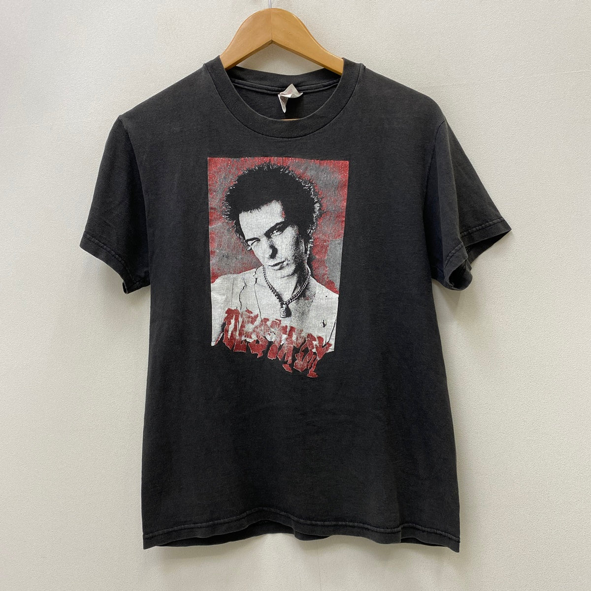 Sid Vicious:destroy stedman by hanes 90-00's 半袖Ｔシャツ ブラック サイズ：S【加古川店】