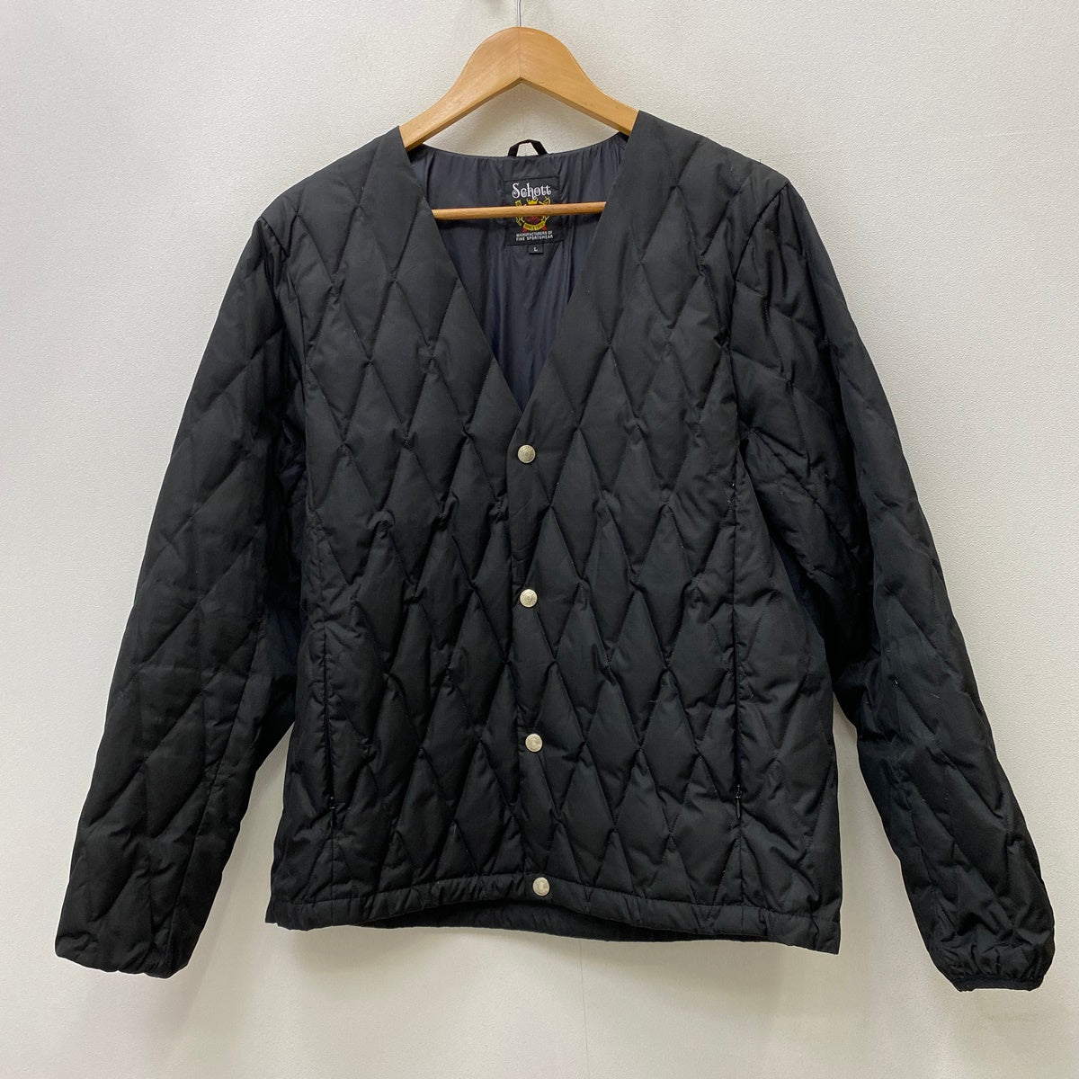 schott | ショット TAION INNER DOWN JKT ダウンジャケット 7824253002 ブラック サイズ：L【加古川店】