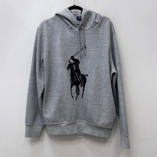 RALPH LAUREN | ラルフローレン ﾌﾛｯｷｰﾌﾟﾘﾝﾄ パーカー グレー サイズ：L【加古川店】