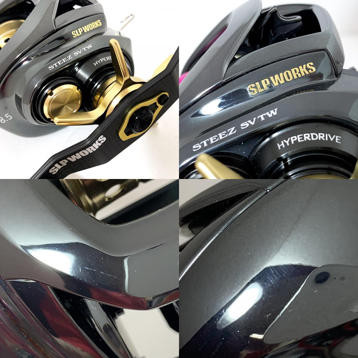 【フィッシング/釣り/釣具/リール】 【ベイトリール/右ハンドル】Daiwa | ダイワ 24スティーズSVTW 100XH ※カスタム品（純正無し） SLP【加古川店】