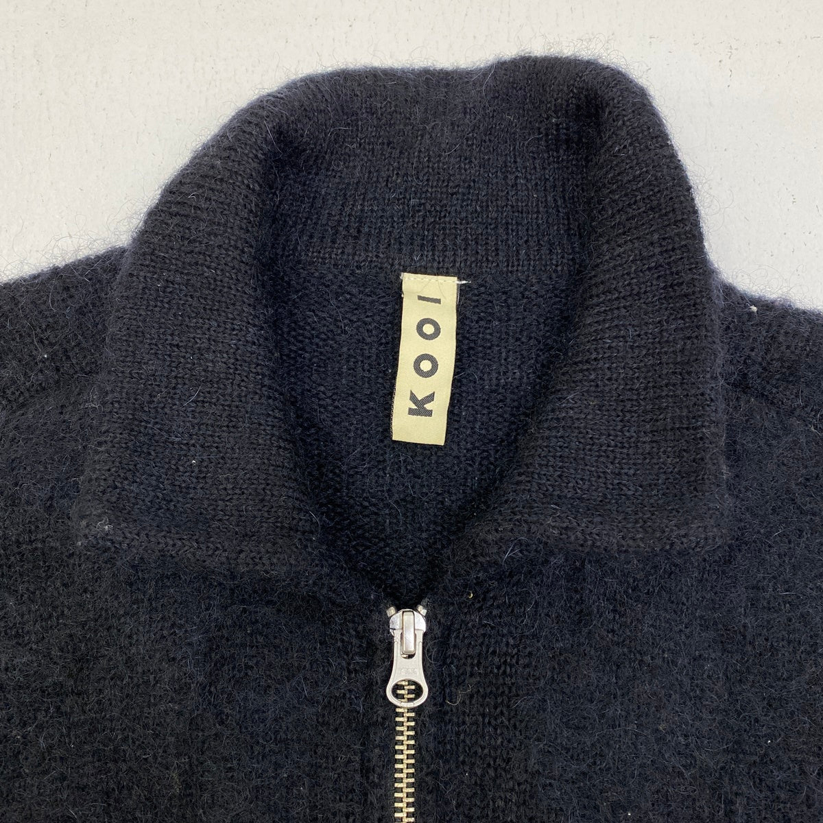 KOOI MOHAIR KNIT JACKET 23AW ニット 18KO-23AW ブラック サイズ：2【加古川店】