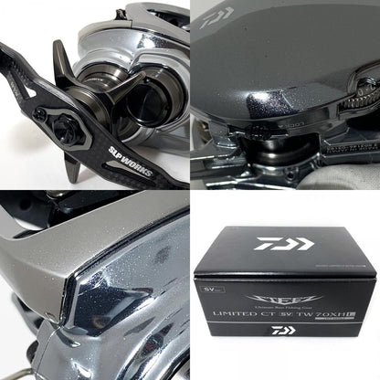【フィッシング/釣り/釣具/リール】 【ベイトリール/左ハンドル】Daiwa | ダイワ スティーズ LTD CT SV TW 70XHL　※カスタム品（純正無し）【加古川店】