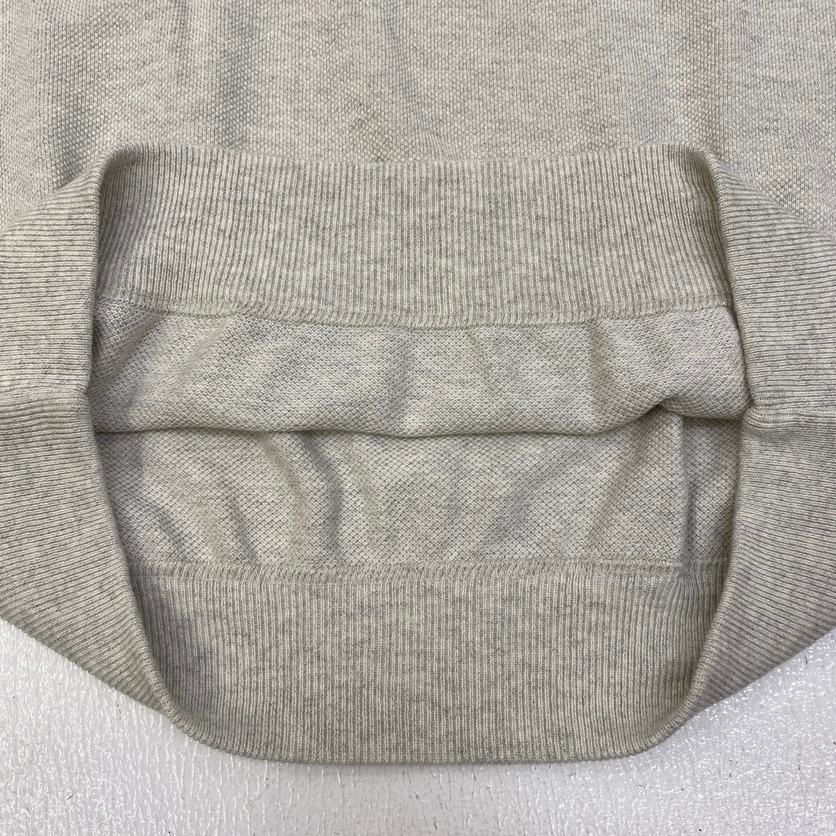 crepuscule | クレプスキュール Co/Ra Moss Stitch Skipper 26SS ポロシャツ 2601-002 グレー サイズ：2【加古川店】