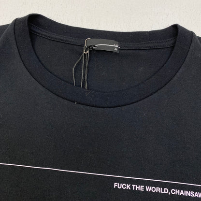 LAD MUSICIAN | ラッドミュージシャン BIG T-SHIRT CHAINSAW MAN? 半袖Ｔシャツ 2225-853 ブラック サイズ：46【加古川店】