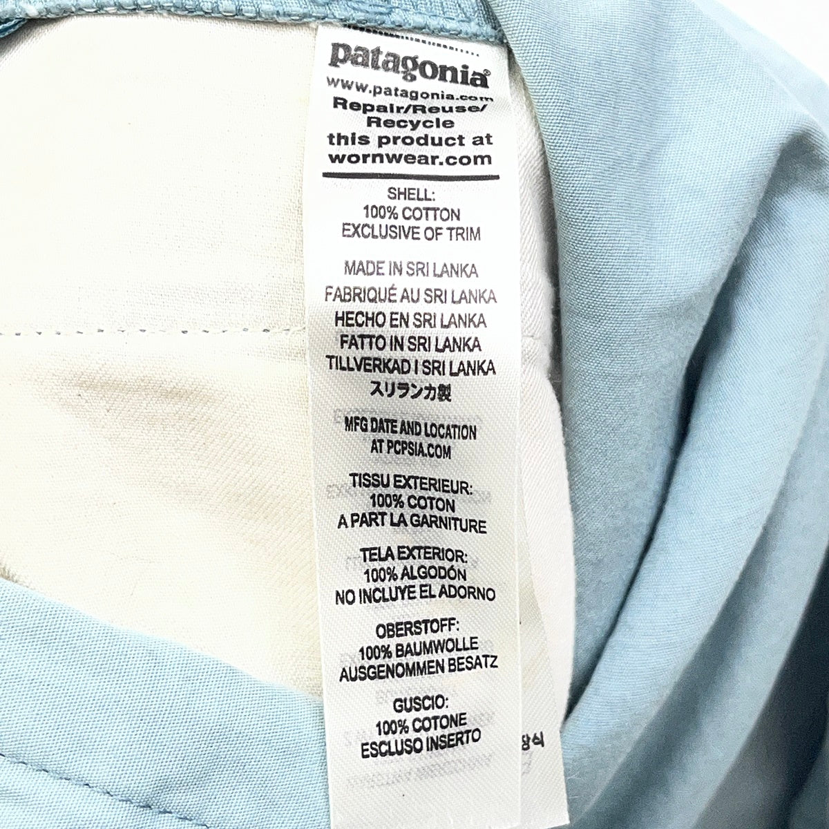patagonia | パタゴニア Funhoggers Anorak その他アウター 20325SP25 ライトブルー サイズ：M【加古川店】