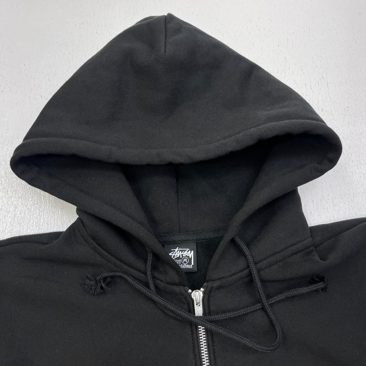 STUSSY | ステューシー BASIC ZIP HOODIE パーカー ブラック サイズ：M【加古川店】
