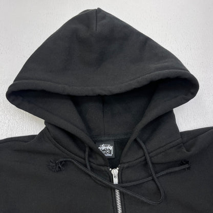 STUSSY | ステューシー BASIC ZIP HOODIE パーカー ブラック サイズ：M【加古川店】