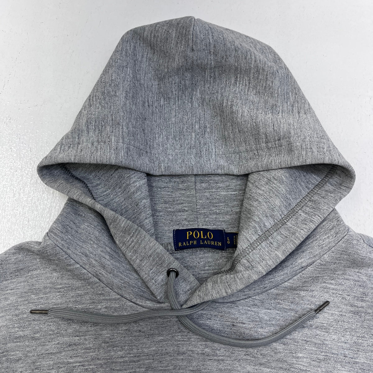 RALPH LAUREN | ラルフローレン ﾌﾛｯｷｰﾌﾟﾘﾝﾄ パーカー グレー サイズ：L【加古川店】