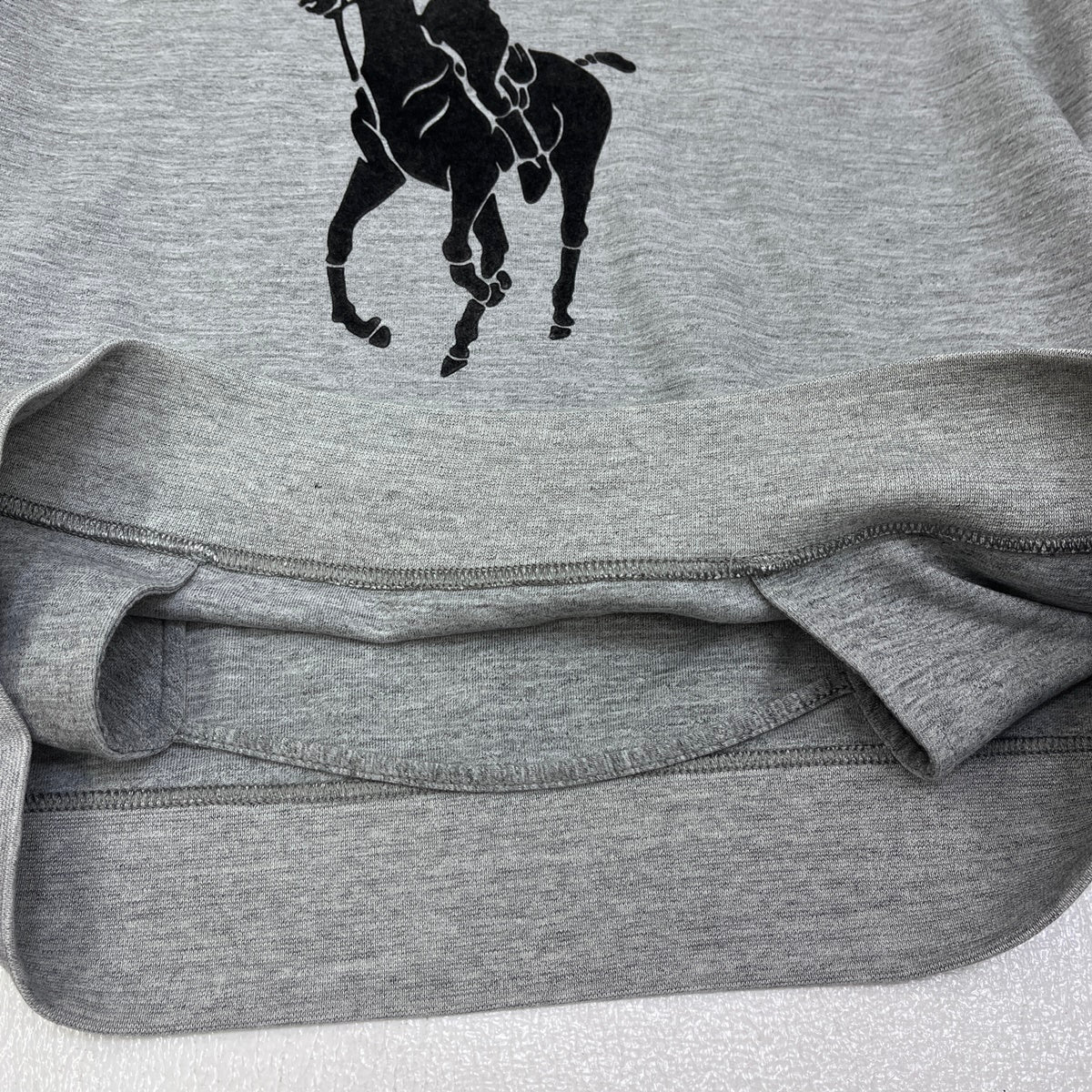RALPH LAUREN | ラルフローレン ﾌﾛｯｷｰﾌﾟﾘﾝﾄ パーカー グレー サイズ：L【加古川店】