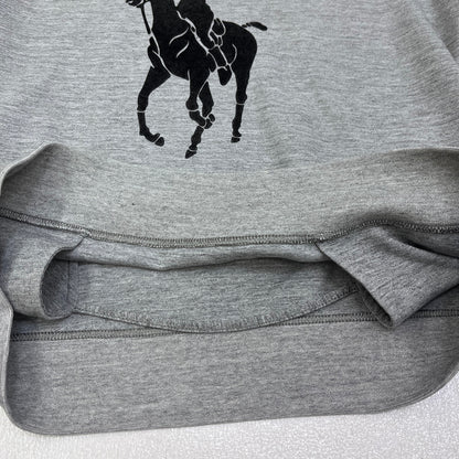 RALPH LAUREN | ラルフローレン ﾌﾛｯｷｰﾌﾟﾘﾝﾄ パーカー グレー サイズ：L【加古川店】