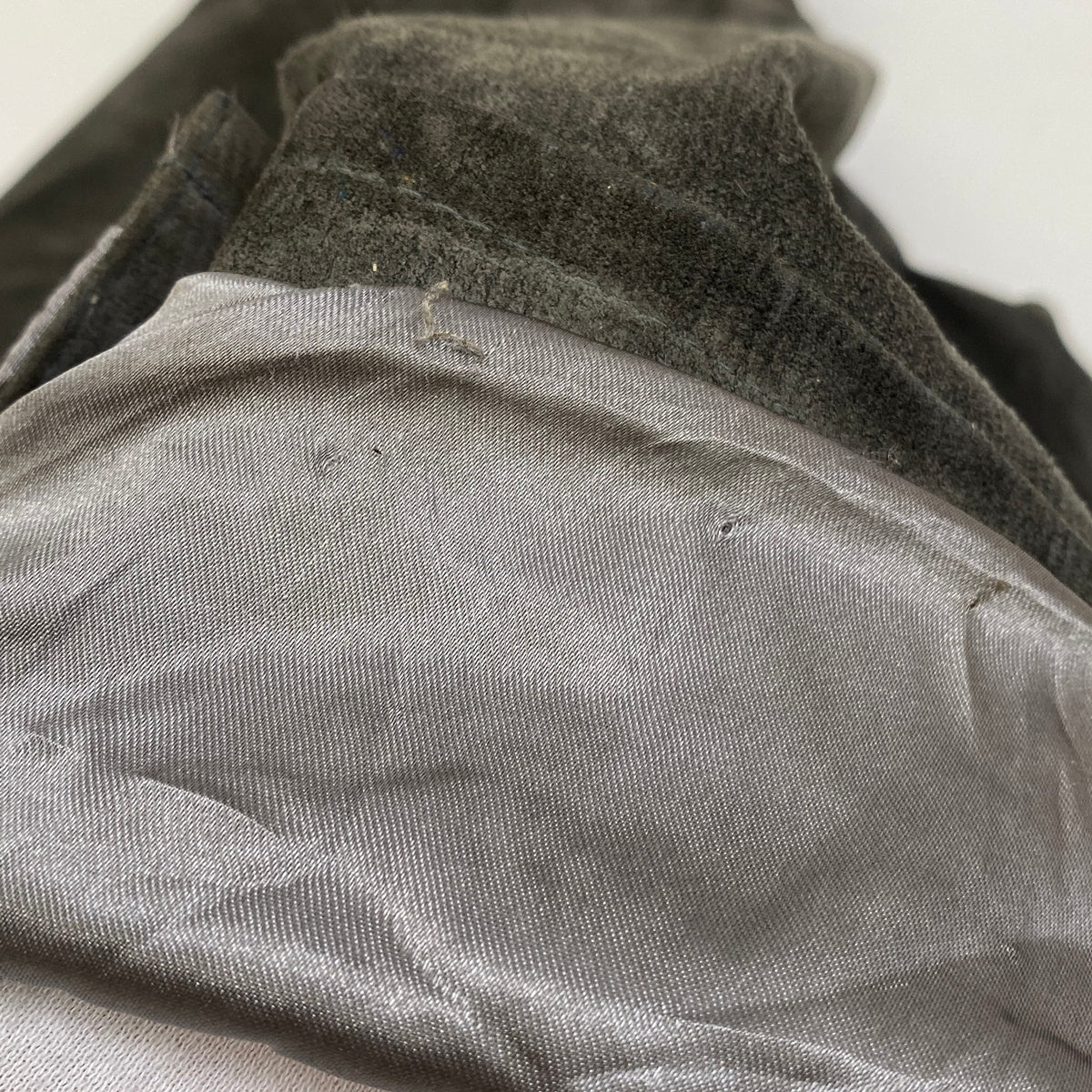 davoucci suede jacket レザー グレー サイズ：XXXXL【加古川店】