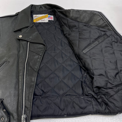 schott | ショット DOUBLE RIDERS VEST 80-90'S レザー ブラック サイズ：L【加古川店】