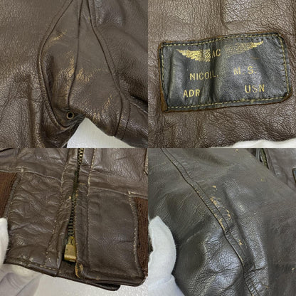 MILITARY衣料 | ミリタリーイリョウ u.s navy g-1 jacket gregory sportswear社 60's ミリタリーコート ブラウン サイズ：40【加古川店】