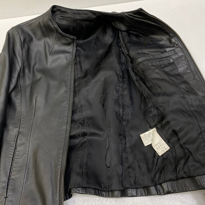SCHLUSSEL | シュリセル ﾗﾑﾚｻﾞｰ double riders jacket ライダースジャケット 3488-105 ブラック サイズ：2【加古川店】