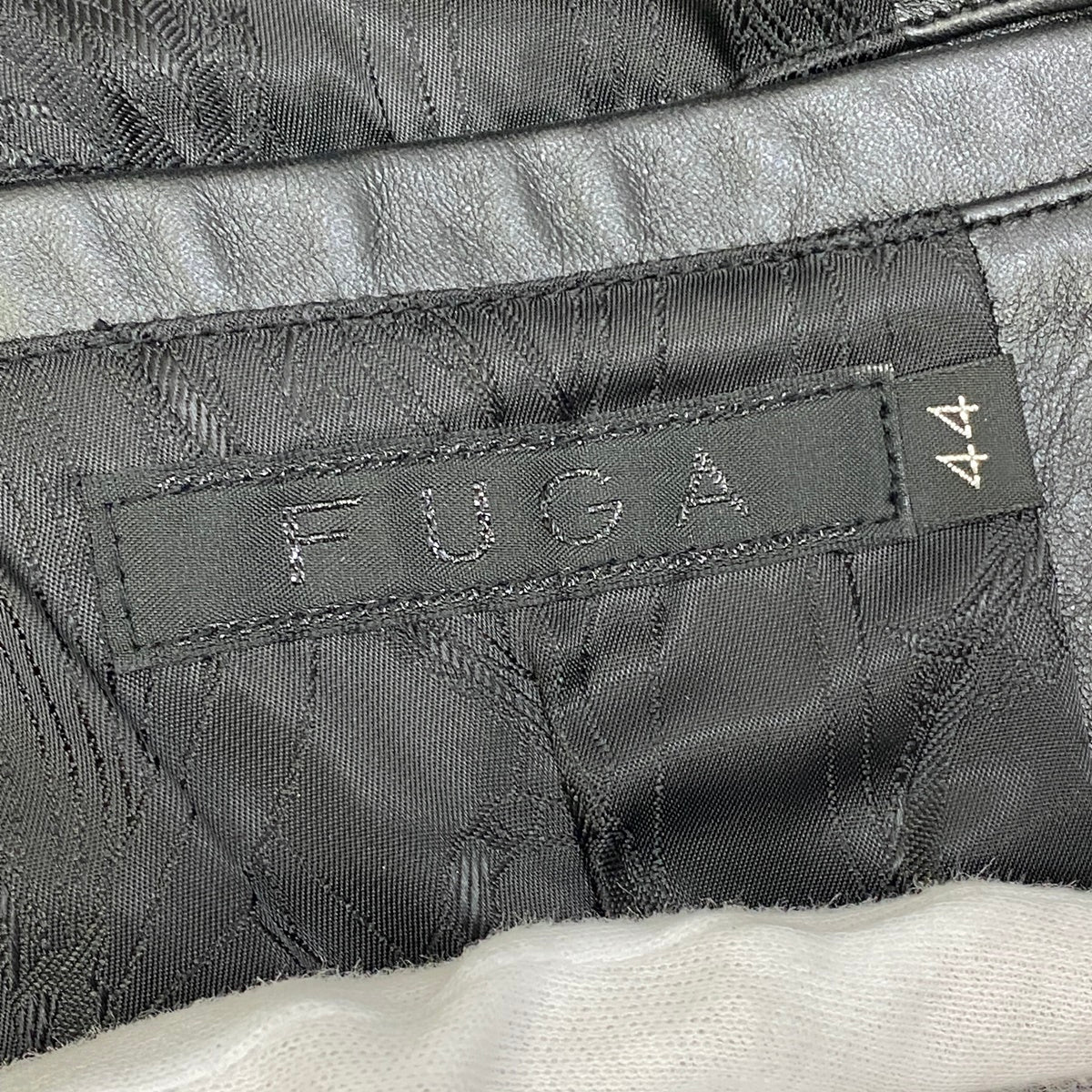 SCHLUSSEL | シュリセル ﾗﾑﾚｻﾞｰ double riders jacket ライダースジャケット 3488-105 ブラック サイズ：2【加古川店】