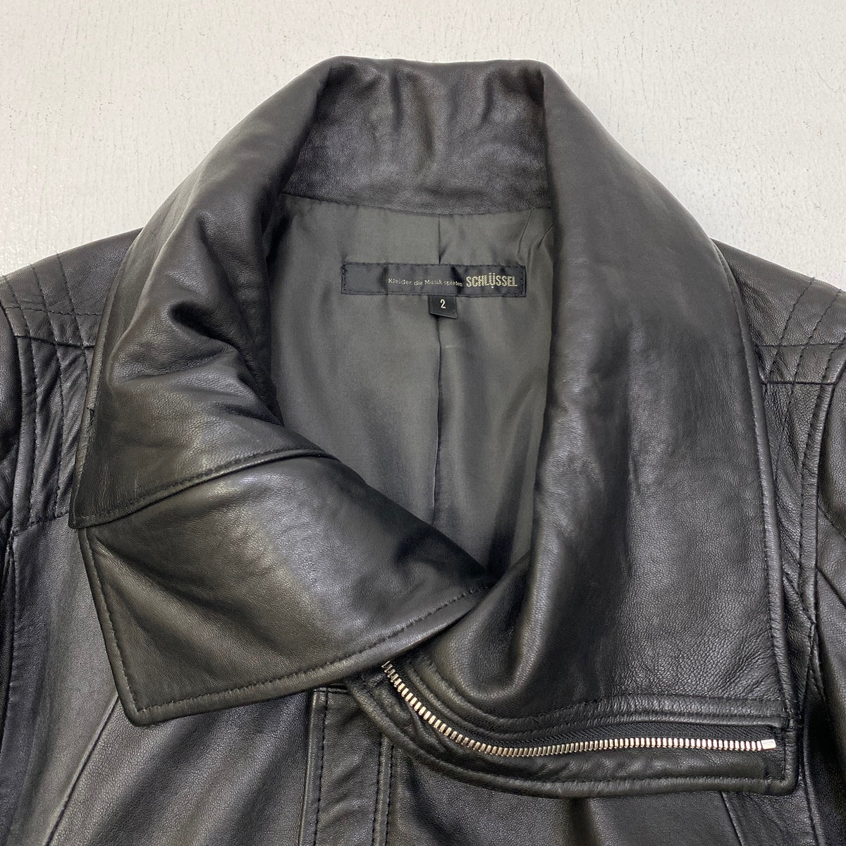 FUGA | フーガ SINGLE RIDERS JACKET 馬革 ライダースジャケット FG13-H01 ブラック サイズ：44【加古川店】