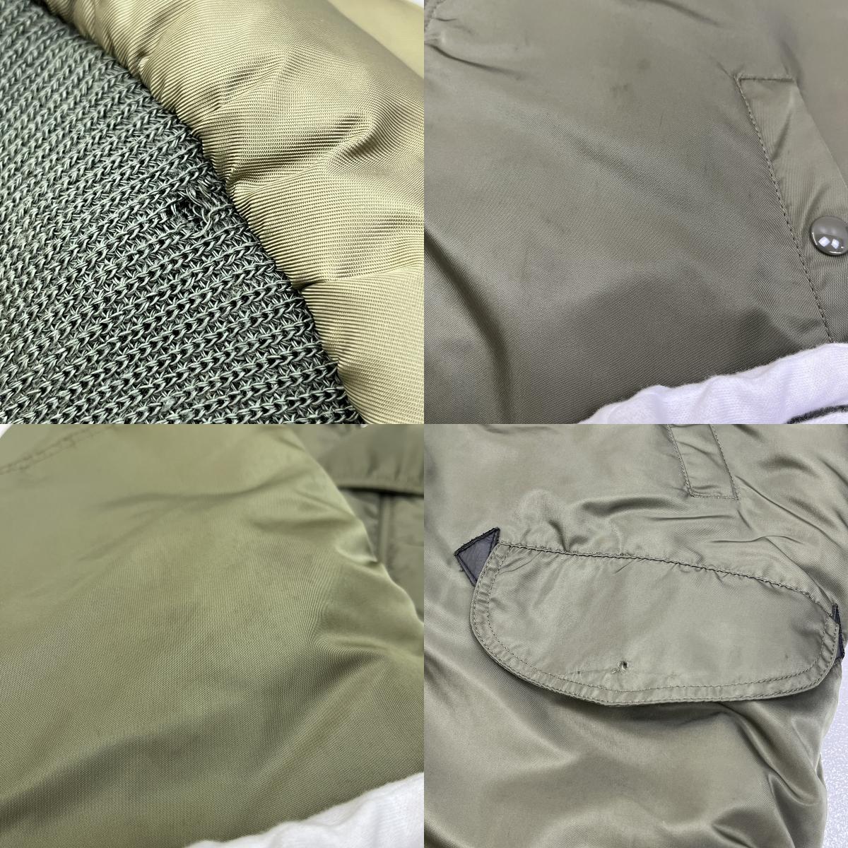 ALPHA | アルファ N-3B FLIGHT JACKET ミリタリージャケット 20024-21 カーキ サイズ：XL【加古川店】