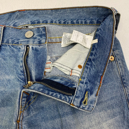 TRUE RELIGION | トゥルーレリジョン SLIM FLARE SN DESTROYED SS 1/2 デニムパンツ 109180-IUCR サイズ：32【加古川店】