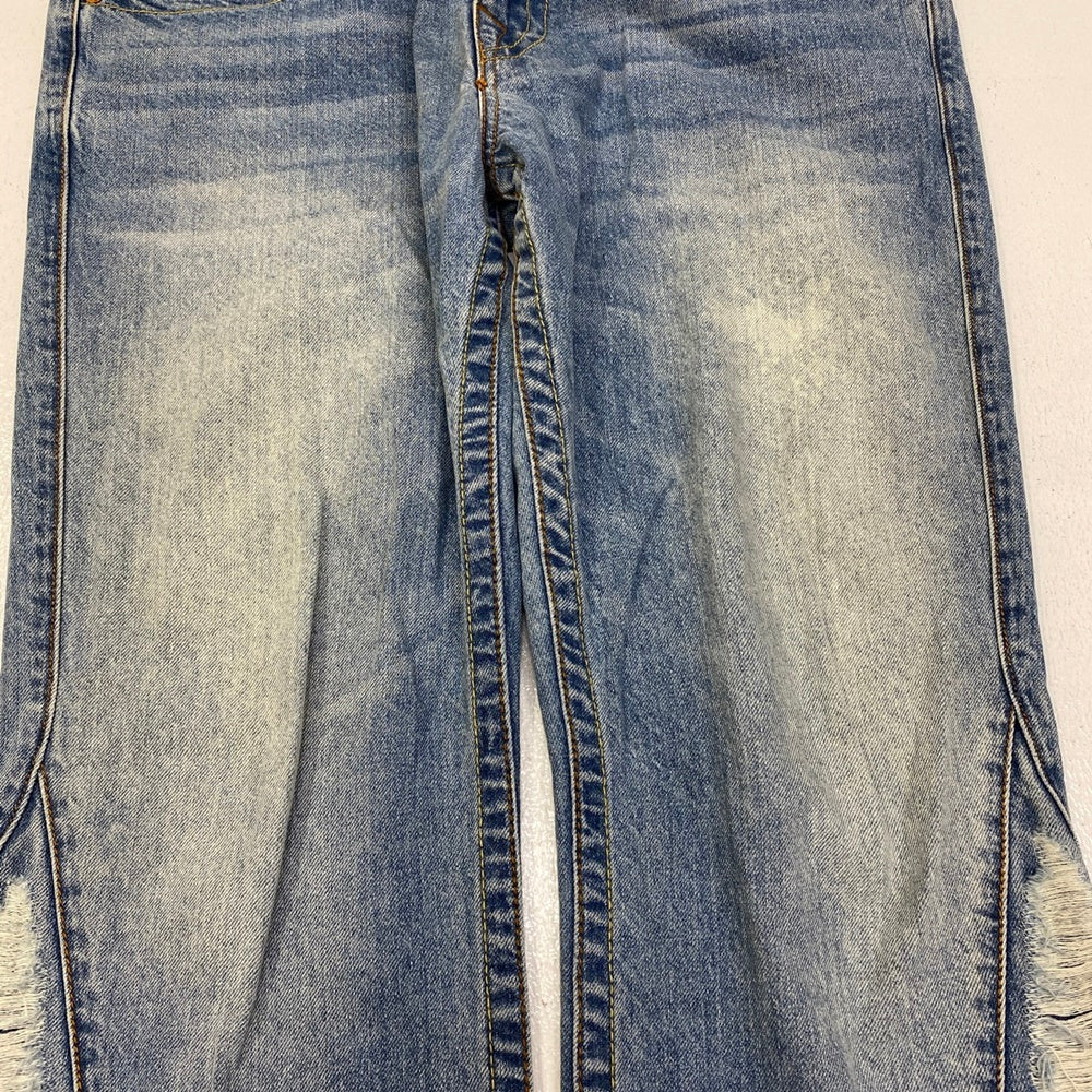 TRUE RELIGION | トゥルーレリジョン SLIM FLARE SN DESTROYED SS 1/2 デニムパンツ 109180-IUCR サイズ：32【加古川店】