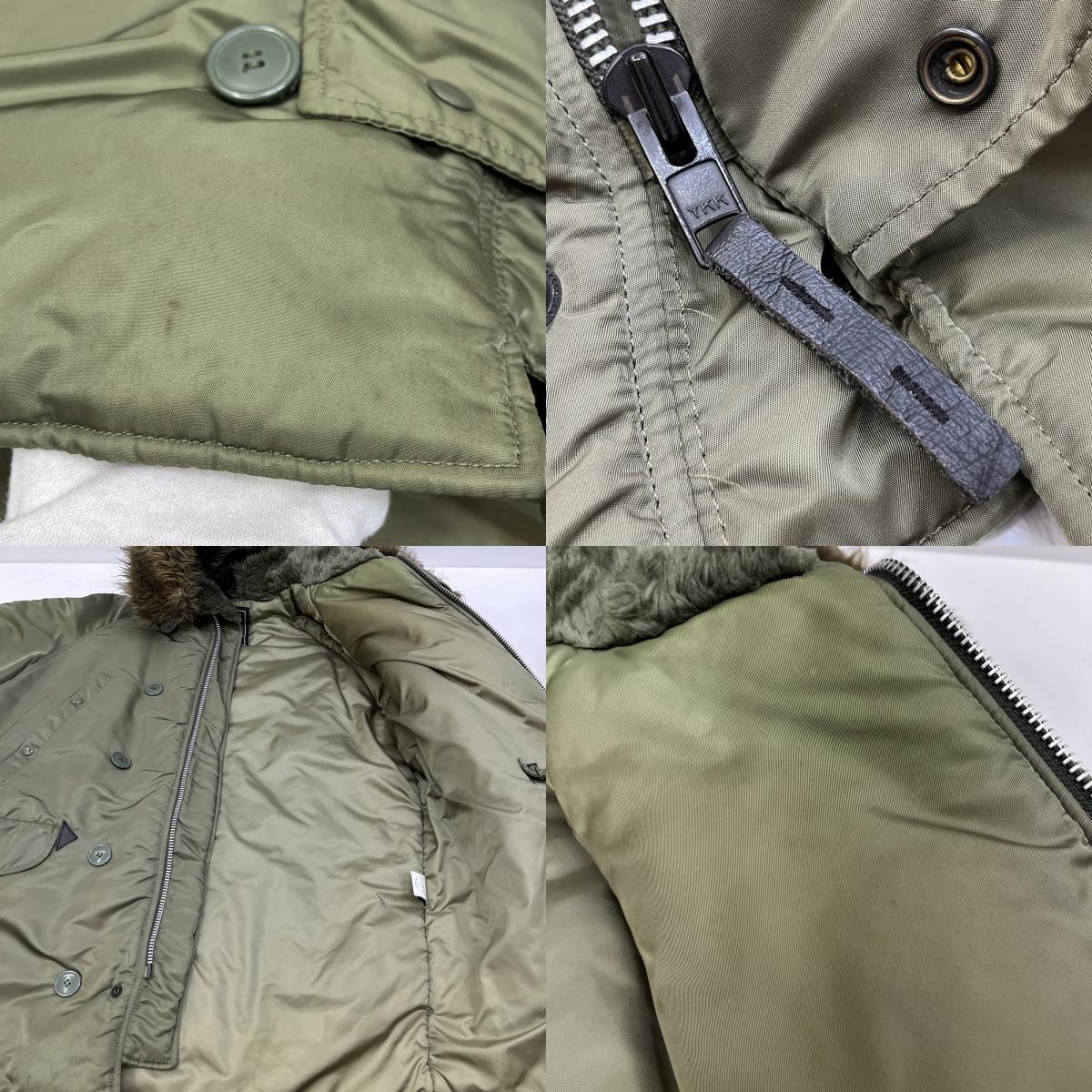ALPHA | アルファ N-3B FLIGHT JACKET ミリタリージャケット 20024-21 カーキ サイズ：XL【加古川店】