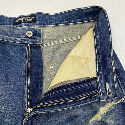 STUSSY | ステューシー DENIM CRASH PAINTER PANT 京都ﾁｬﾌﾟﾄ15aniv. パンツ インディゴ サイズ：34【加古川店】
