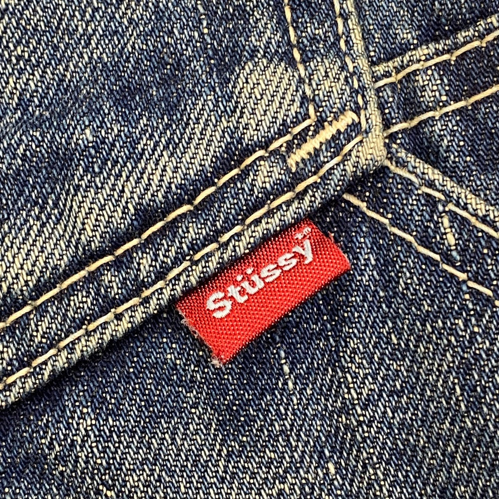 STUSSY | ステューシー DENIM CRASH PAINTER PANT 京都ﾁｬﾌﾟﾄ15aniv. パンツ インディゴ サイズ：34【加古川店】
