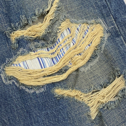 STUSSY | ステューシー DENIM CRASH PAINTER PANT 京都ﾁｬﾌﾟﾄ15aniv. パンツ インディゴ サイズ：34【加古川店】