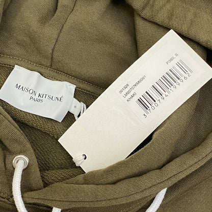 MAISON KITSUNE | メゾンキツネ PALAIS ROYAL CLASSIC HOODIE 並行品 パーカー LM00707KM0001 カーキ サイズ：S【加古川店】