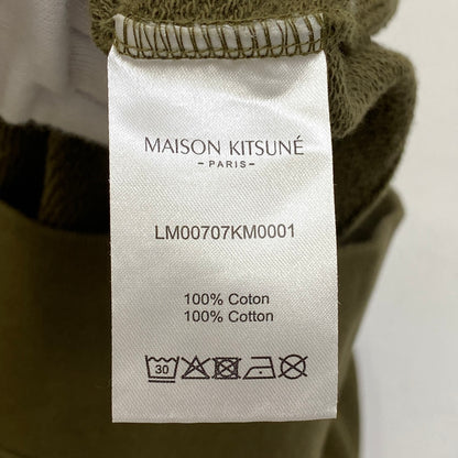 MAISON KITSUNE | メゾンキツネ PALAIS ROYAL CLASSIC HOODIE 並行品 パーカー LM00707KM0001 カーキ サイズ：S【加古川店】