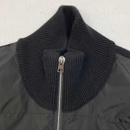 Herno | ヘルノ ハイブリッドダウン ニット ダウンジャケット MP000126U-70061-9300 ブラック サイズ：48【加古川店】